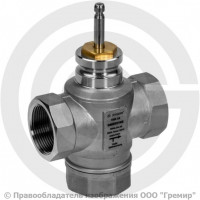 Клапан регулирующий нержавеющий Ду-50 Ру-25 ВР (ВН) G2" Kvs=30м3/ч VRB-3R Ридан