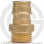 Муфта аксиальная латунная для PE-X труб Дн 16-1/2" НР (НАР) РОС