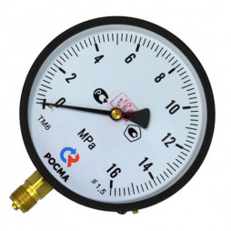 Манометр радиальный диаметр 150мм 0-10 кгс/см2 (0-1,0 МПа) М20х1,5 ТМ-610Р.00 Росма 6973