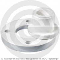 Фланец PP-R белый Дн 63 мм с буртом RTP (РосТурПласт)