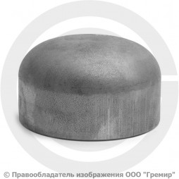 Заглушка 76х6 (Ду-65) 12х18н10т эллиптическая ГОСТ 17379