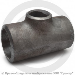 Тройник П 139,7х6,3-114,3х6,3 (Ду 125-100) стальной (Ст.20) переходной исп.1 ГОСТ 17376