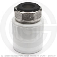 Муфта PP-R комбинированная белая с накидной гайкой Дн 20-1/2" VALFEX