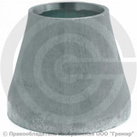 Переход 325х10-273х10 (Ду 300-250) оцинкованный концентрический ГОСТ 17378