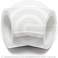 Угольник PP-R белый внутренняя пайка Дн 40 90гр VALFEX