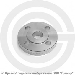 Фланец плоский нержавеющий 12х18н10т 1-20-25 ГОСТ 12820-80, Ру-25, Ду-20