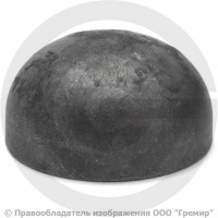 Заглушка П 48,3х2,6 (Ду-40) стальная (Ст.20) эллиптическая ГОСТ 17379