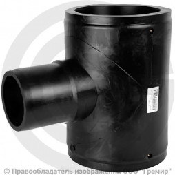 Тройник ПЭ100 электросварной переходной Дн 75-63 Ру-16 SDR11 Type B TEGA