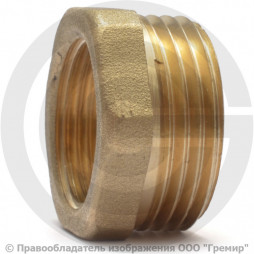 Футорка латунная НР-ВР (НАР-ВН) Ду 15-10 (1/2"-3/8") LD