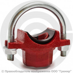 Отвод (седелка) резьбовой грувлок Ду 40-15 (Дн 48-1/2") Ру-25 Ubolt XGQT15U