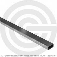 Труба 40х20х2 нержавеющая AISI 304 профильная шлифованная EN 10219-2 (ASTM A554)