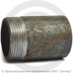 Резьба стальная удлиненная L=60мм Ду-32 (1 1/4") КАЗ