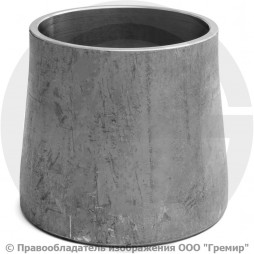 Переход 89х4-76х3,5 (Ду 80-65) 12х18н10т концентрический ГОСТ 17378