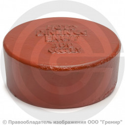 Заглушка чугунная безраструбная SML Ду-150 торцевая Китай