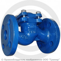 Клапан обратный подъемный чугунный фланцевый Ду-125 Ру-16 (Т<300°С) Benarmo