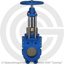 Задвижка шиберная двусторонняя с невыдвижным штоком Ду-50 Ру-16 (Т<120°С) KV-01 ABRA