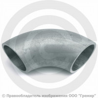 Отвод 159х8 (Ду-150) оцинкованный 90 градусов ГОСТ 17375