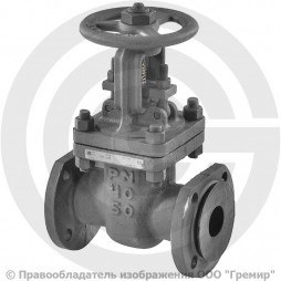 Задвижка стальная фланцевая Ду-200 Ру-25 (Т<425°С) 30с64нж МЗТА