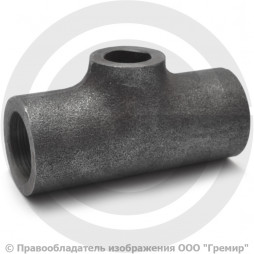 Тройник П 33,7х4,5-21,3х4 (Ду 25-15) стальной (Ст.20) переходной исп.1 ГОСТ 17376