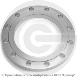 Фланец плоский нержавеющий 12х18н10т 1-600-25 ГОСТ 12820-80, Ру-25, Ду-600