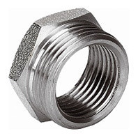 Футорка латунная ВР-НР (ВН-НАР) Ду 25-32 (1"-1 1/4") никель SantechSystems