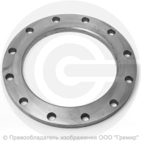 Фланец для ПЭ труб стальной Ду-300 Ру-10 прижимной расточенный (Dвн 338мм) под втулку Дн 315 SDR17 Т20