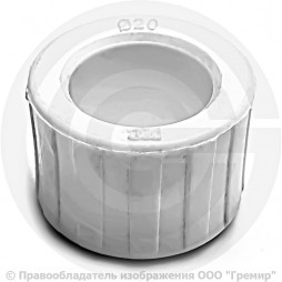 Кольцо для PE-X труб белое Дн 40 с упором GX61 Giacomini