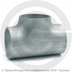 Тройник 219х8-108х6 (Ду 200-100) оцинкованный переходной ГОСТ 17376