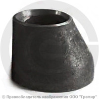 Переход ПЭ 159х6-76х4 (Ду 150-65) стальной (Ст.20) эксцентрический ГОСТ 17378