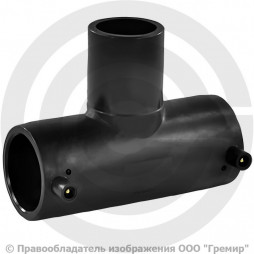 Тройник ПЭ100 электросварной Дн 90 Ру-16 SDR11 EUROSTANDARD