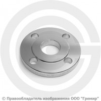 Фланец плоский нержавеющий с зеркалом AISI 304 (CF8) 1-40-16 ГОСТ 12820