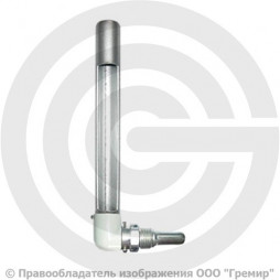 Оправа угловая защитная для термометров, М 27х2 ножка 163 мм