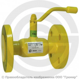 Кран газ стальной фланцевый Ду-80 Ру-16 L=280мм Broen Ballomax 11с10фт КШГ 70.003.080