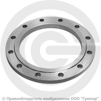 Фланец плоский стальной 1-300-10 ГОСТ 12820-80, Ру-10, Ду-300