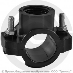 Седелка ПЭ ВР Дн 32-3/4" Ру-16 с резьбовым выходом RTP (РосТурПласт)