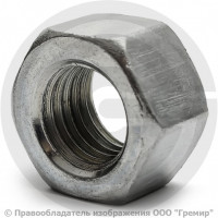 Гайка стальная оцинкованная М8 ГОСТ 5915-70