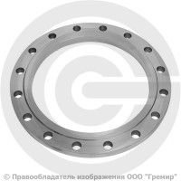 Фланец плоский стальной 1-350-10 ГОСТ 12820-80, Ру-10, Ду-350