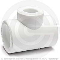 Тройник PP-R переходной белый внутренняя пайка Дн 40-32-32 RTP (РосТурПласт)