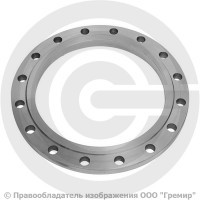 Фланец плоский стальной 1-400-10 ГОСТ 12820-80, Ру-10, Ду-400