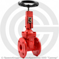 Задвижка чугунная фланцевая Ду-100 Ру-16 (Т<120°С) KR14 АДЛ Гранар