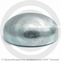 Заглушка 114х4 (Ду-100) оцинкованная эллиптическая ГОСТ 17379