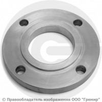 Фланец плоский стальной 2 исполнения 2-200-25 ГОСТ 12820-80, Ру-25, Ду-200