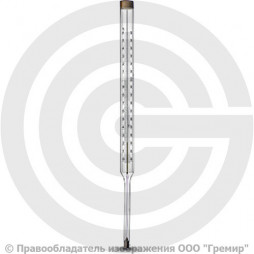 Термометр керосиновый прямой L=163мм (Т<100°С) ТТЖ-М 240/163 Стеклоприбор