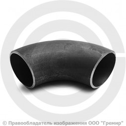 Отвод П90 102х6 (Ду-100) стальной (Ст.20) 90 градусов ГОСТ 17375