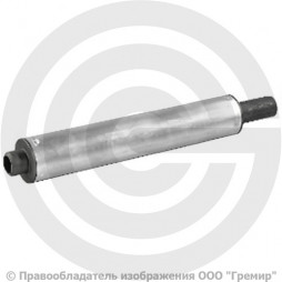 Компенсатор сильфонный осевой многослойный с кожухом из алюминия и внутренним экраном Ду-40 Ру-16 L=285мм под приварку патрубки сталь с фосфатным покр. DEK multilayer Hortum