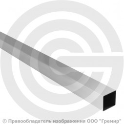 Труба 10х10х1,5 нержавеющая AISI 304 профильная зеркальная (полированная) EN 10219-2