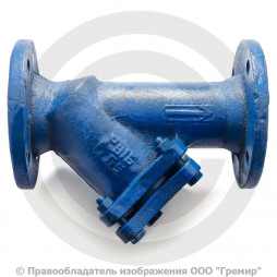 Фильтр магнитный сетчатый Y-образный чугунный фланцевый Ду-50 Ру-16 (Т<150°С) Мегастрой ФМФ