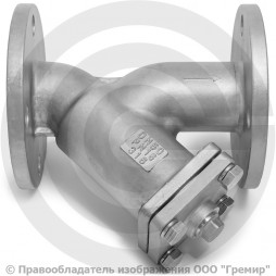 Фильтр сетчатый нержавеющий AISI 316 (CF8M) фланцевый Ду-32 Ру-16 (Т<250°С) ABRA YF-3000