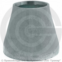 Переход 530х12-273х10 (Ду 500-250) оцинкованный концентрический ГОСТ 17378