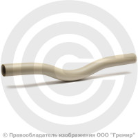 Скоба PP-R большая обводная серая наружная пайка Дн 20 VALFEX